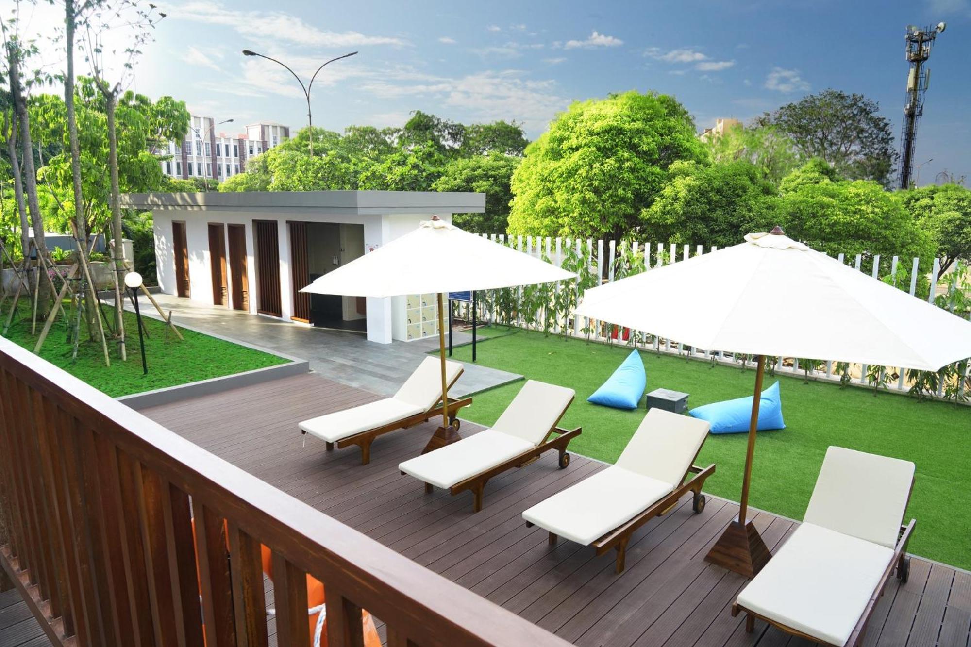 Holiday Inn Express Jakarta International Expo By Ihg Jacarta Exterior foto